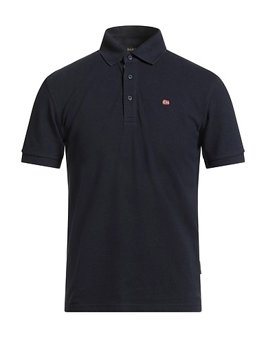 NAPAPIJRI Polo Blu navy 100% Cotone