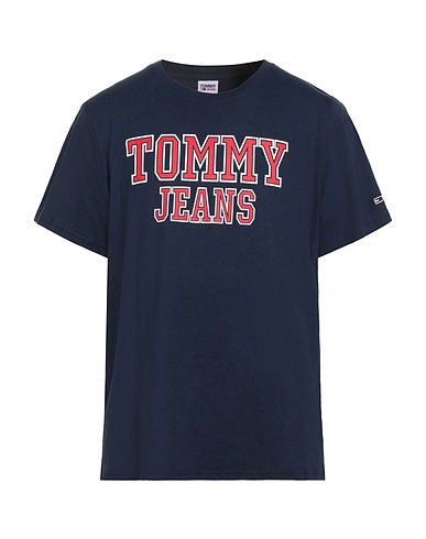 TOMMY JEANS T-shirt Blu navy 100% Cotone