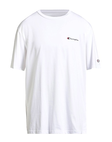 CHAMPION T-shirt White 100% Cotton