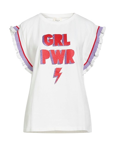 KOCCA T-shirt JEANS White 95% Cotton, 5% Elastane, Polyester