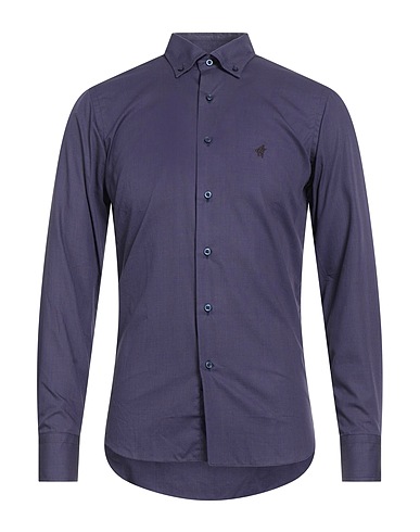 RODRIGO Checked shirt Blue 100% Cotton
