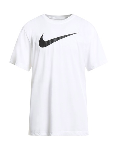 NIKE T-shirt Λευκό 75% Πολυεστέρας, 13% Βαμβάκι, 12% Βισκόζη