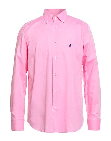 RODRIGO Solid color shirt Pink 100% Cotton