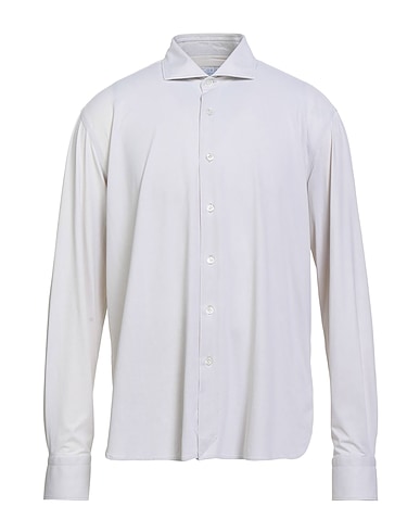 ORIAN Solid colour shirt VINTAGE Off white 86% Polyamide, 14% Elastane