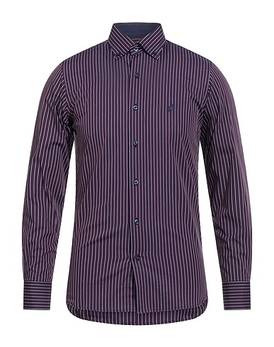 RODRIGO Striped shirt Burgundy 100% Cotton