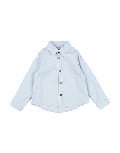 ISI BABY Solid colour shirt BOY Sky blue 100% Cotton