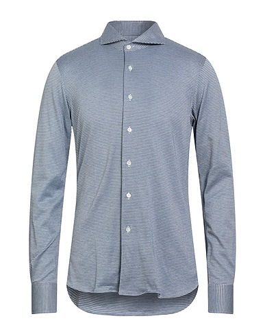 CANALI Patterned shirt Blue 100% Cotton