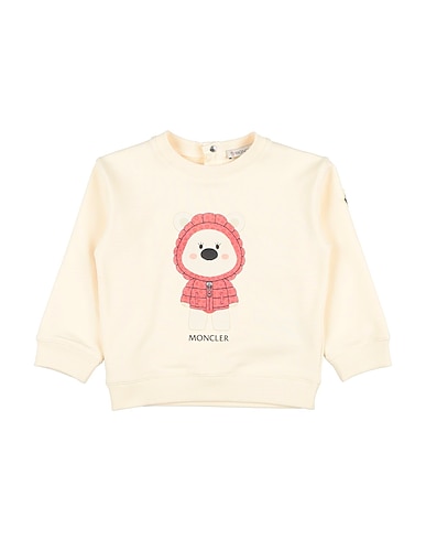 MONCLER Sweatshirt Cream 95% Cotton, 5% Elastane