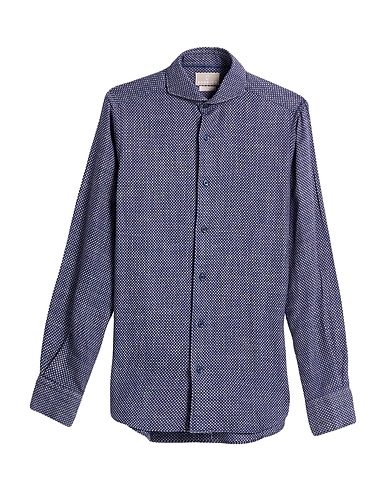 RODRIGO Patterned shirt Navy 100% Cotton