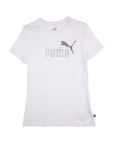 PUMA T-shirt White 100% Cotton