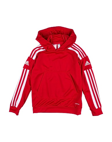 ADIDAS Felpa Rosso 100% Poliestere riciclato