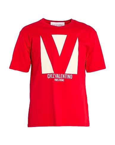 VALENTINO GARAVANI T-shirt ROSSO 100% Cotton