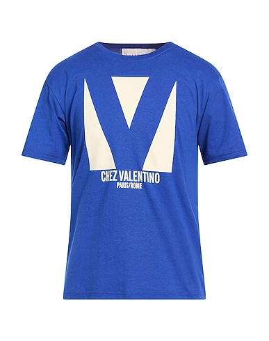 VALENTINO GARAVANI T-shirt BLU 100% Cotton