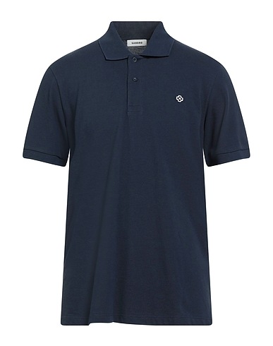 SANDRO Polo Blu notte 100% Cotone, Poliestere