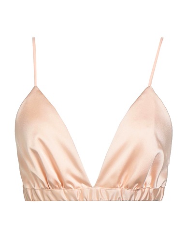 SIMONA CORSELLINI Top PARTY EDITION Apricot 96% Polyester, 4% Elastane