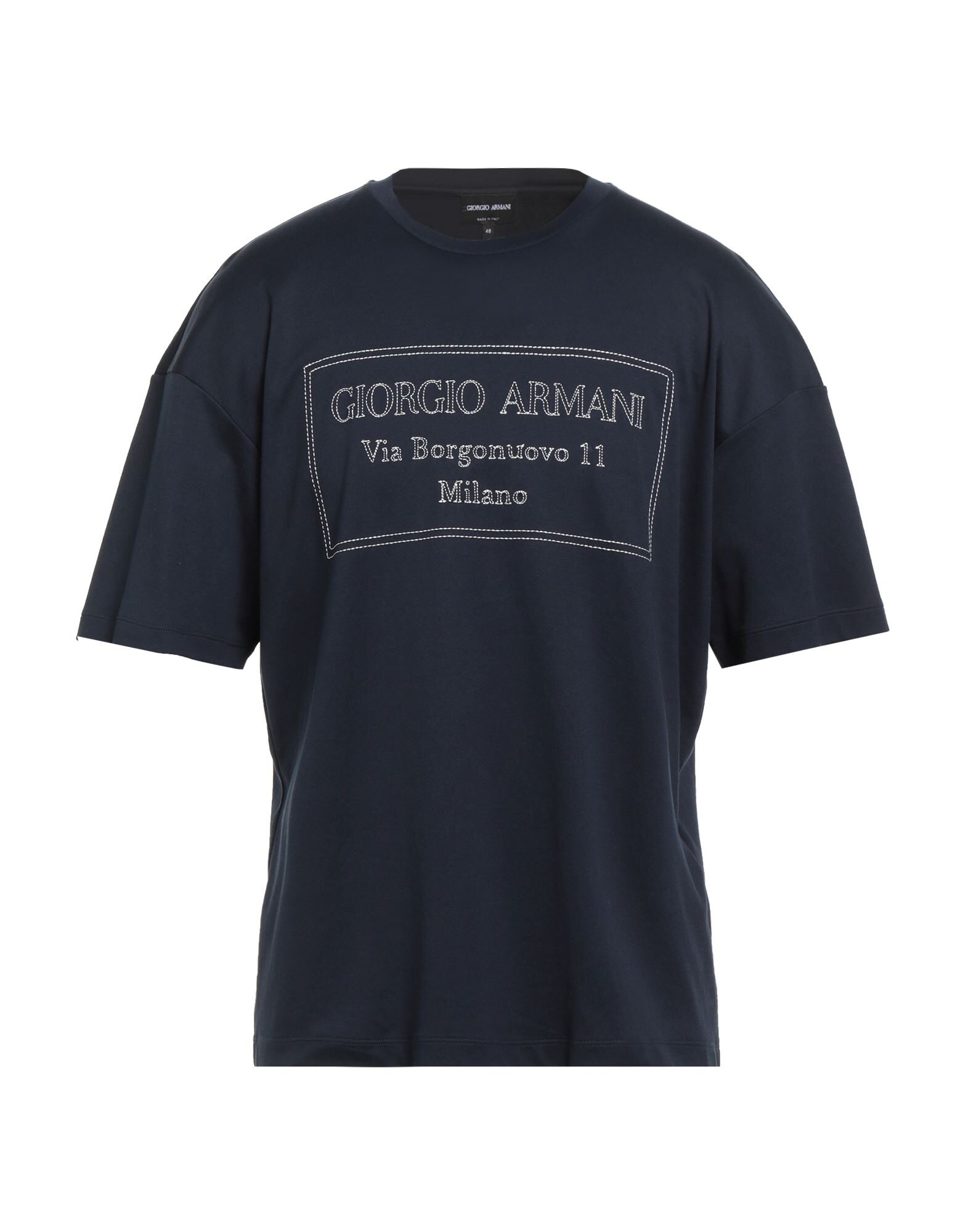 GIORGIO ARMANI GIORGIO ARMANI T-Shirts and Tops | Blue Men's