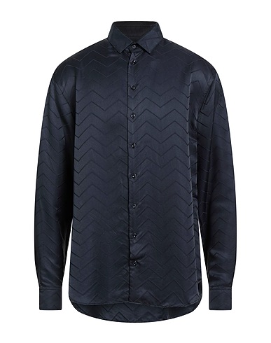 GIORGIO ARMANI Однотонная рубашка 60% Вискоза, 20% Шелк, 20% Полиамид