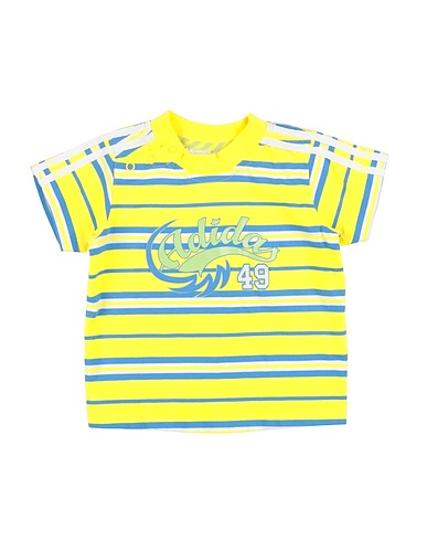ADIDAS T-shirt Yellow 100% Cotton