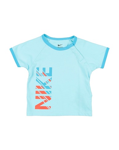 NIKE T-shirt Sky blue 100% Cotton
