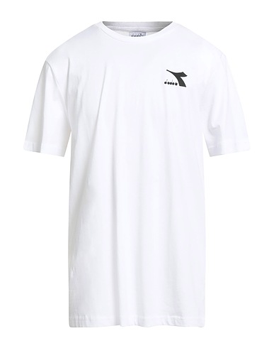 DIADORA T-shirt White 100% Cotton