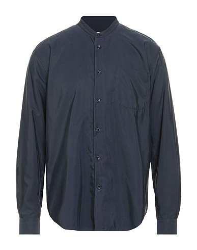 GIORGIO ARMANI Solid colour shirt 82% Silk, 18% Polyamide