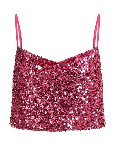 ALICE MILLER Топ без рукавов Фуксия 97% Полиэстер, 3% Эластан