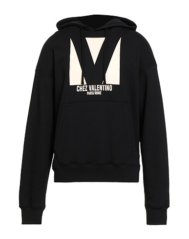 VALENTINO GARAVANI Felpa Nero 100% Cotone