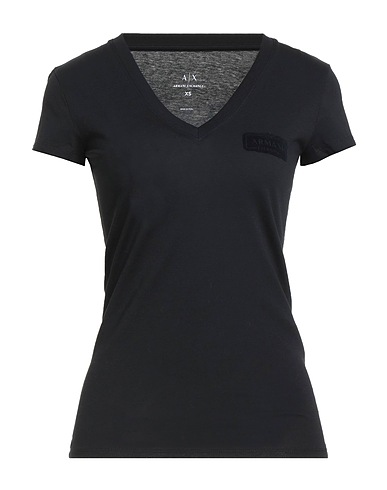 ARMANI EXCHANGE T-shirt Nero 100% Cotone Pima