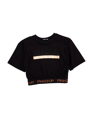 PINKO UP T-shirt Black 100% Cotton