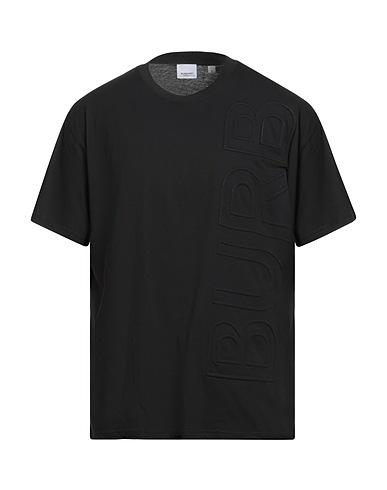 BURBERRY Ｔシャツ ブラック コットン 100% / ポリウレタン