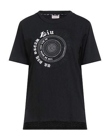 LIU •JO T-shirt Black 100% Cotton