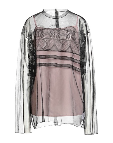 SOFIE D'HOORE Top Black 100% Nylon