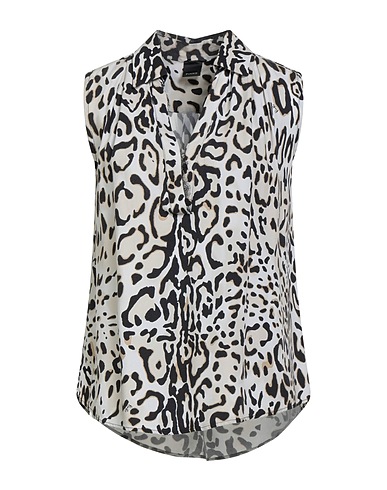 PINKO Top NERO 100% Viscose, Polyester