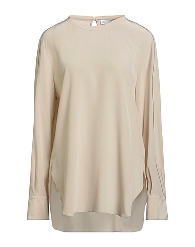 BRUNELLO CUCINELLI Top 100% Silk, Ecobrass