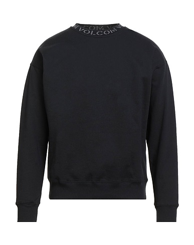 VOLCOM Sweatshirt Black 80% Cotton, 20% Polyester