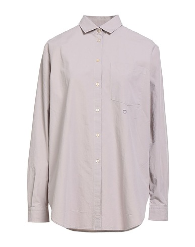 MASSIMO ALBA Solid color shirts & blouses Beige 100% Cotton