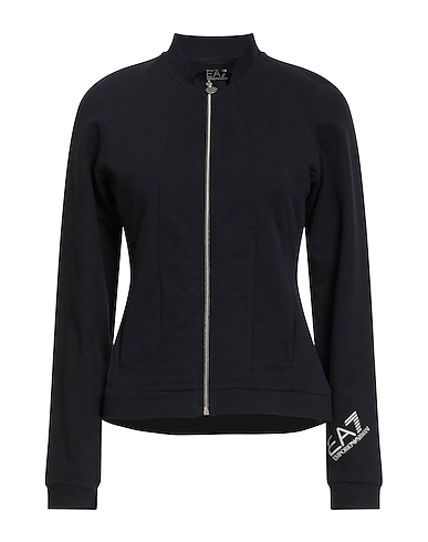 EA7 Sweatshirt Black 95% Cotton, 5% Elastane