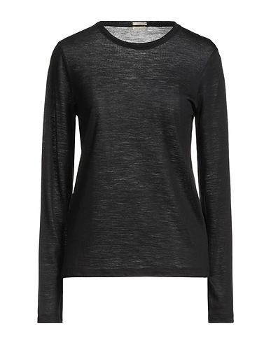 MASSIMO ALBA T-shirt Nero 100% Lana