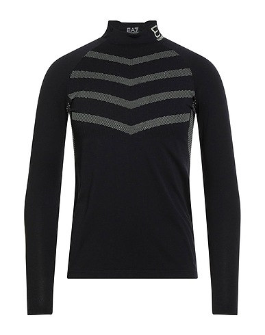 EA7 T-shirt Black 84% Polyamide, 16% Polyester