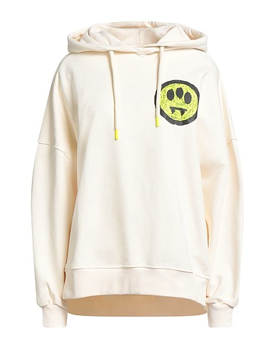 BARROW Hooded sweatshirt Cream 100% Cotton