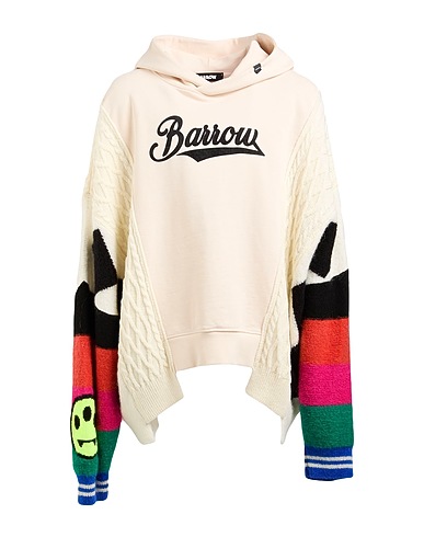 BARROW Hoodie Cremeweiß 100% Baumwolle