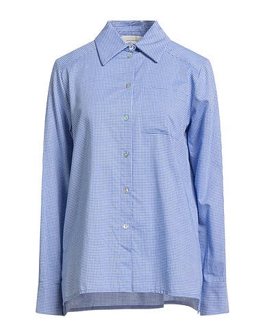 NOIR NOIR Checked shirt Blue 100% Cotton
