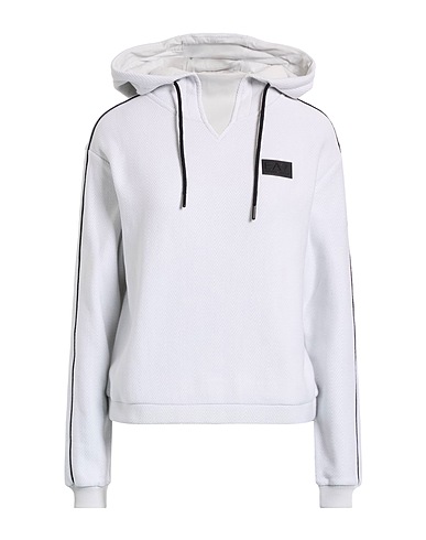 EA7 Hooded track jacket  Off white 100% Cotton