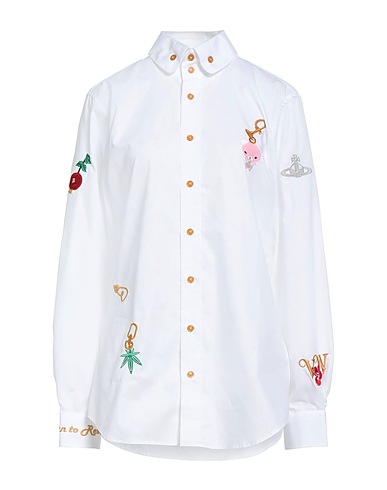 VIVIENNE WESTWOOD Shirts White 100% Cotton