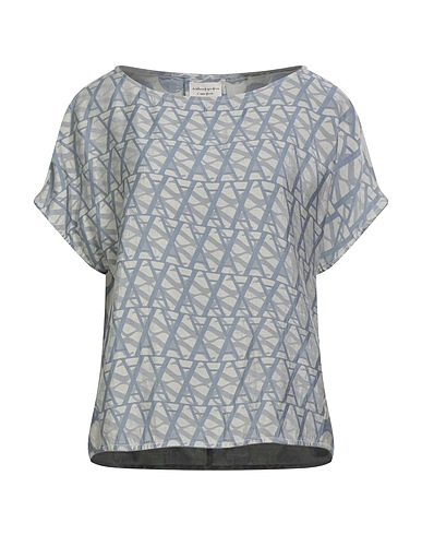ALESSIA SANTI Top Light grey 88% Viscose, 12% Polyamide