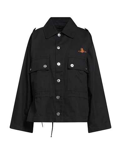 VIVIENNE WESTWOOD Solid colour shirts & blouses Black 100% Cotton