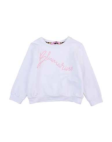 MISS BLUMARINE Sweatshirt Weiß 95% Baumwolle, 5% Elastan