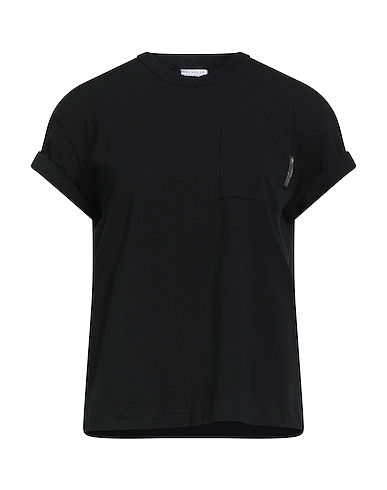 BRUNELLO CUCINELLI T-Shirt 93% Baumwolle, 7% Elastan, Messing