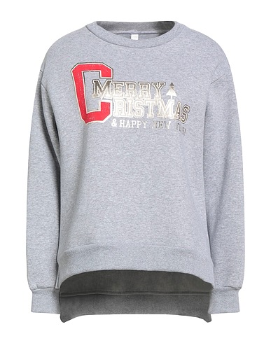 TENSIONE IN Felpa Grigio 65% Cotone, 35% Poliestere
