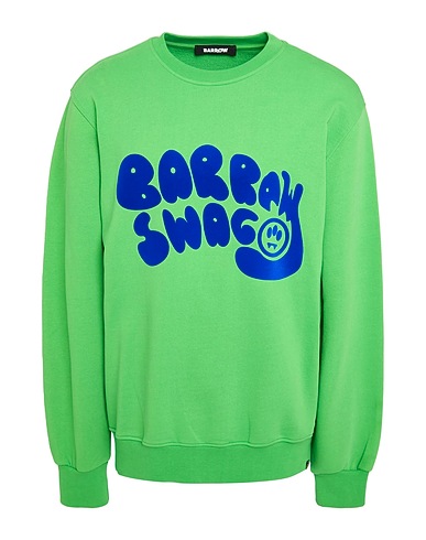 BARROW Sweatshirt Green 100% Cotton